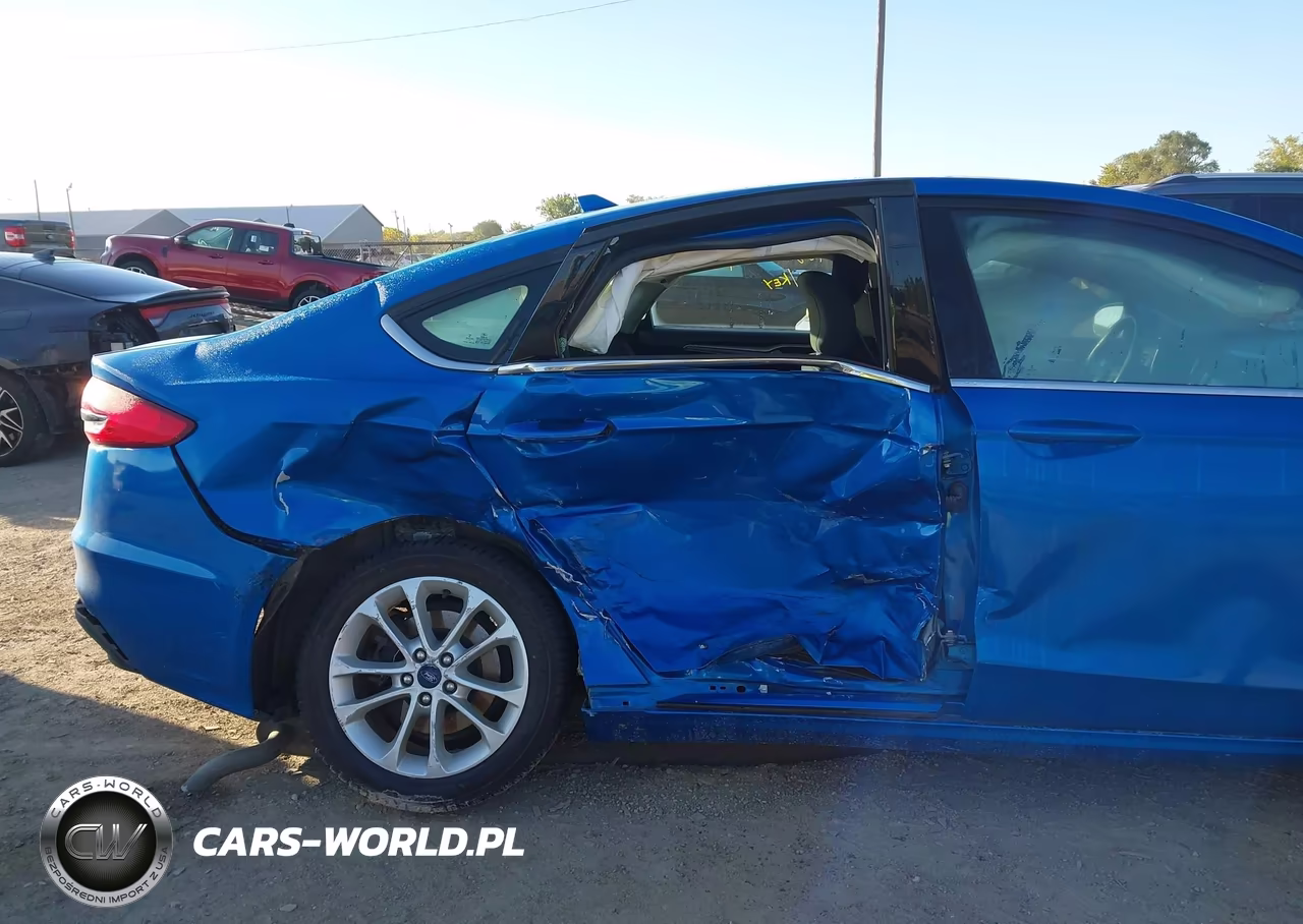 2019 Ford Fusion Se VIN:3FA6P0LU7KR197455 - 6