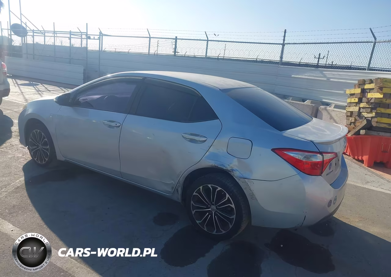 2014 Toyota Corolla S Plus VIN:5YFBURHE9EP109698 - 3