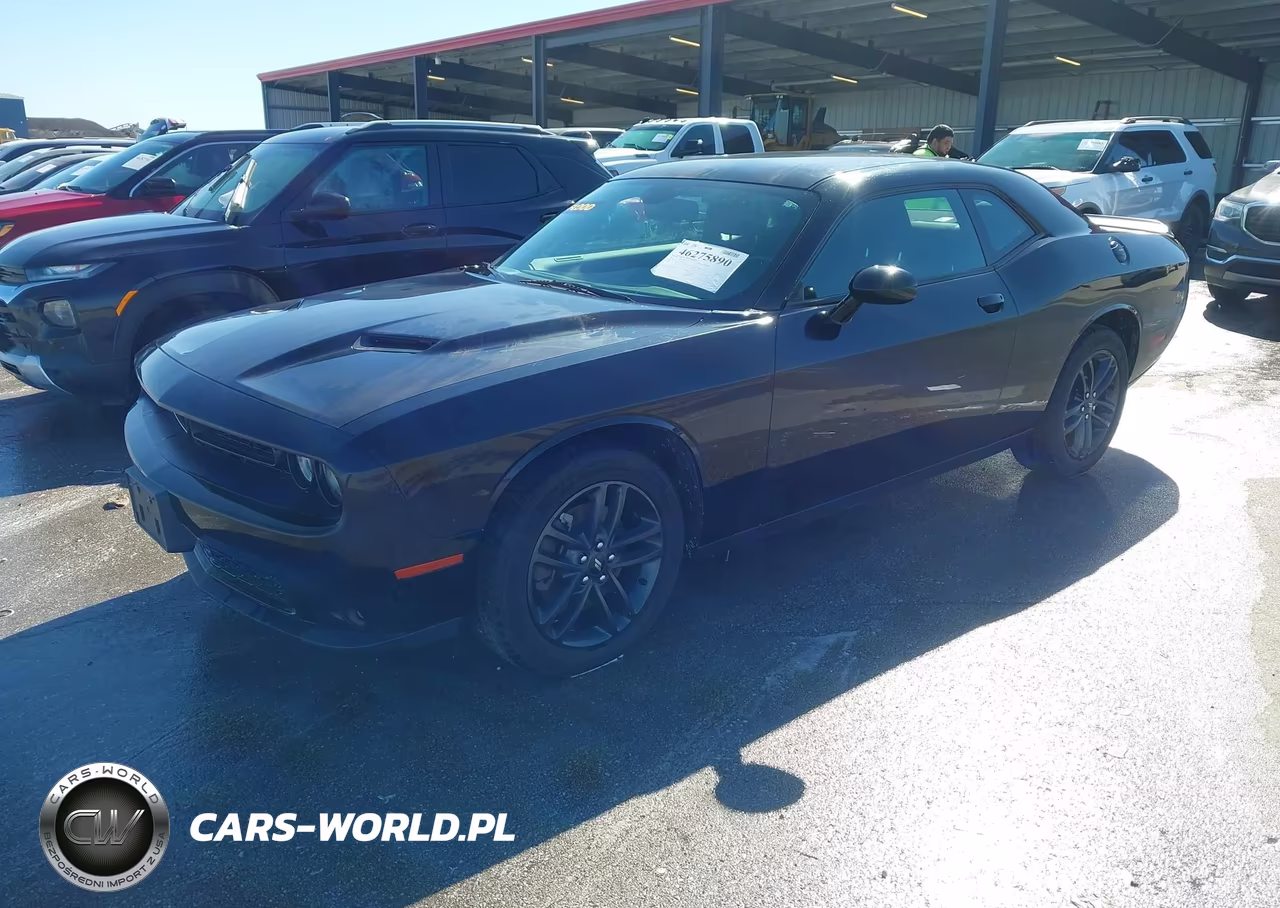 2019 Dodge Challenger Sxt Awd VIN:2C3CDZGG6KH633047 - 2