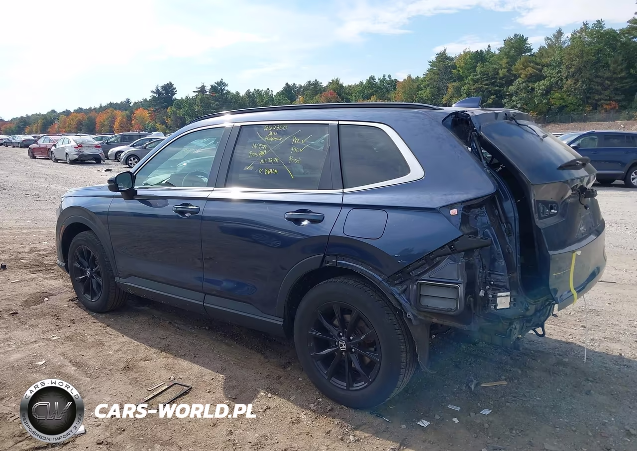 2025 Honda Cr-V Hybrid Sport VIN:7FARS6H58SE065806 - 3