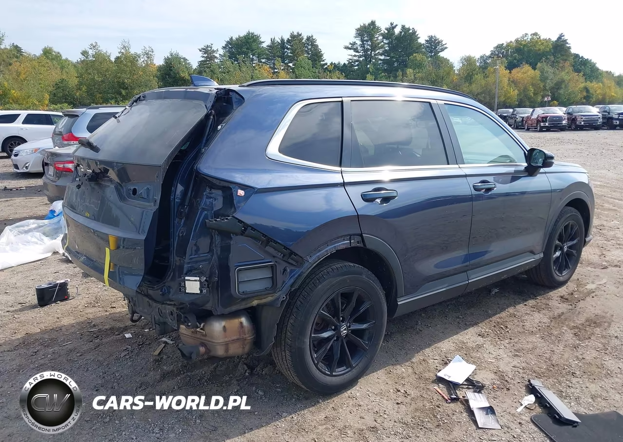 2025 Honda Cr-V Hybrid Sport VIN:7FARS6H58SE065806 - 4
