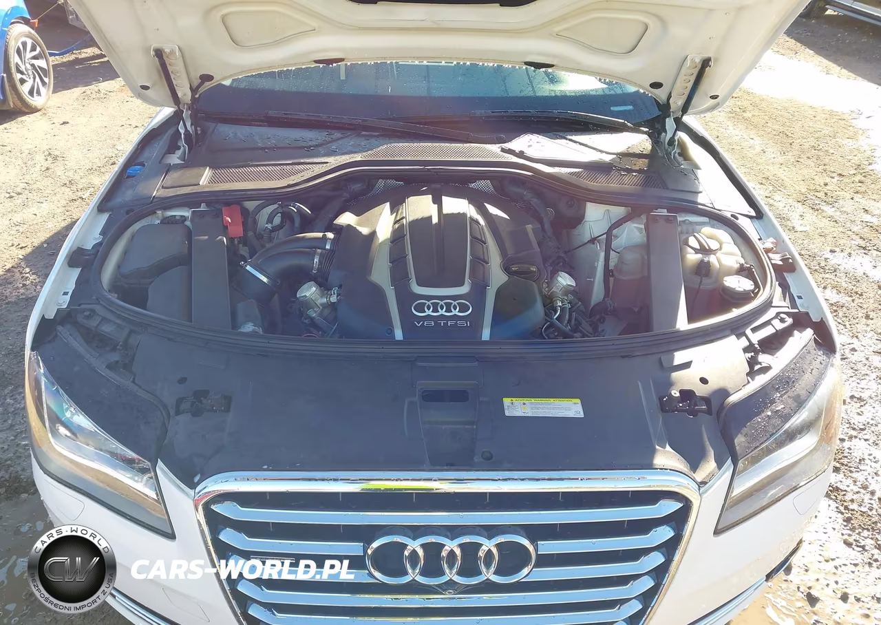 2014 Audi A8 L 4.0T VIN:WAUR2AFD3EN008795 - 10