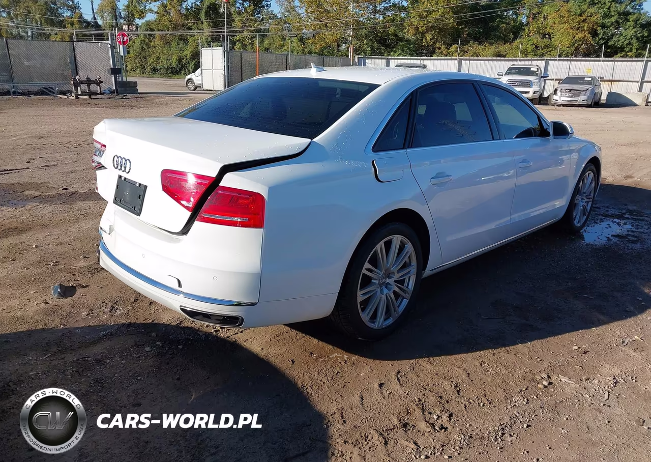 2014 Audi A8 L 4.0T VIN:WAUR2AFD3EN008795 - 4