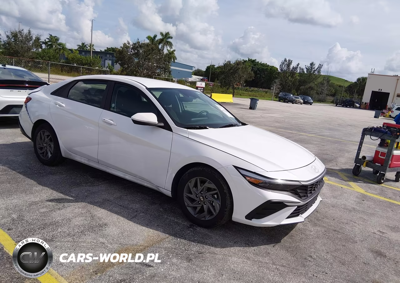 2026 Hyundai Elantra Hybrid Blue