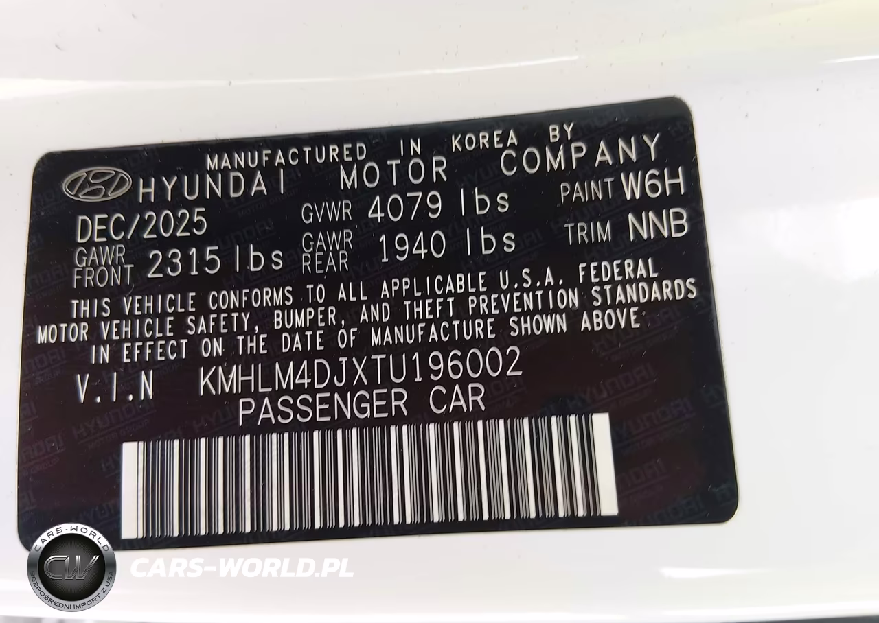 2026 Hyundai Elantra Hybrid Blue VIN:KMHLM4DJXTU196002 - 9