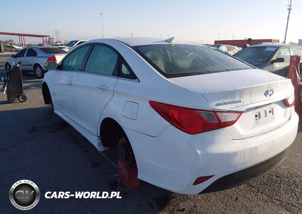 2014 Hyundai Sonata Gls VIN:5NPEB4AC8EH851599 - 3