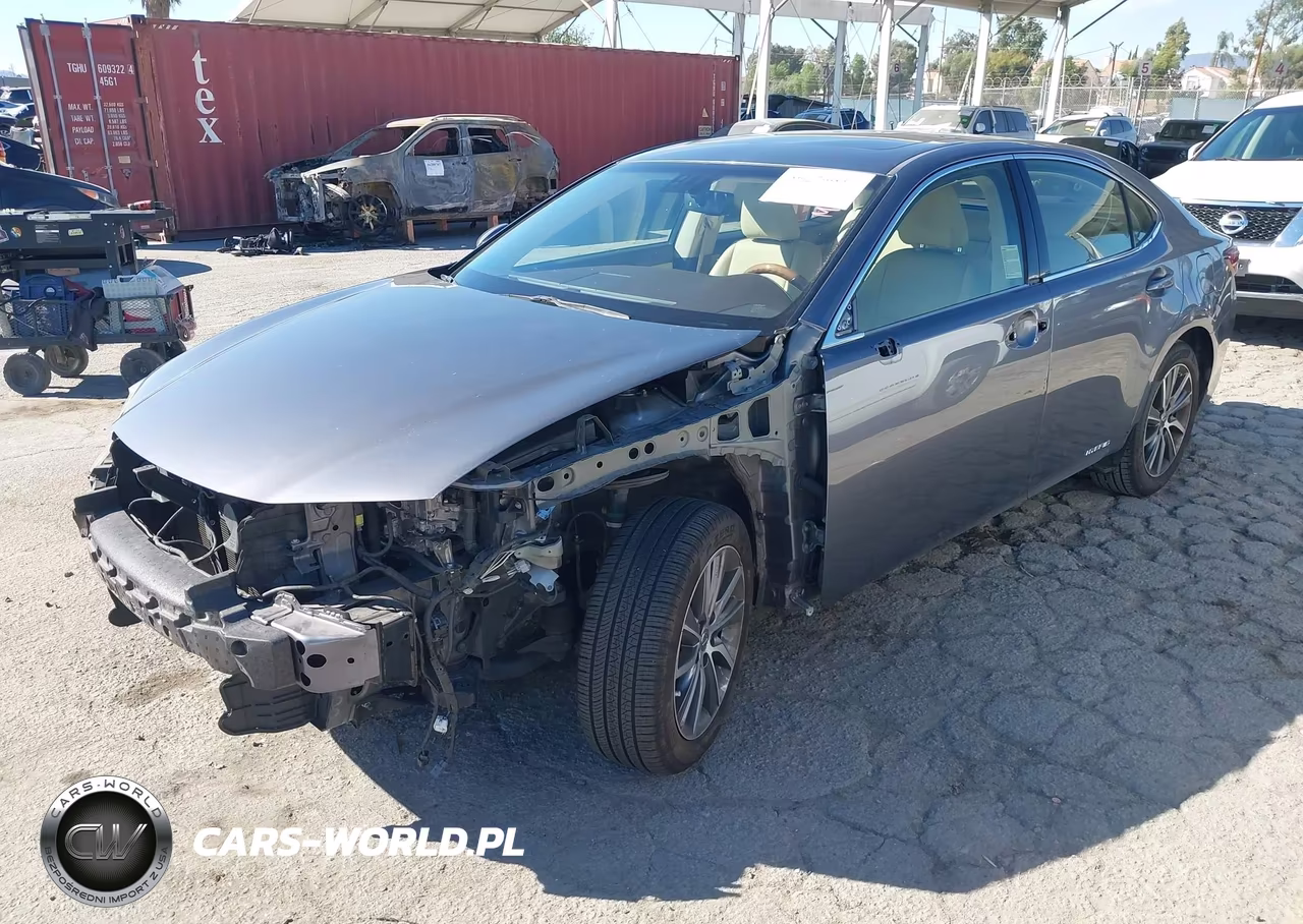 2016 Lexus Es 300H VIN:JTHBW1GG6G2115036 - 2