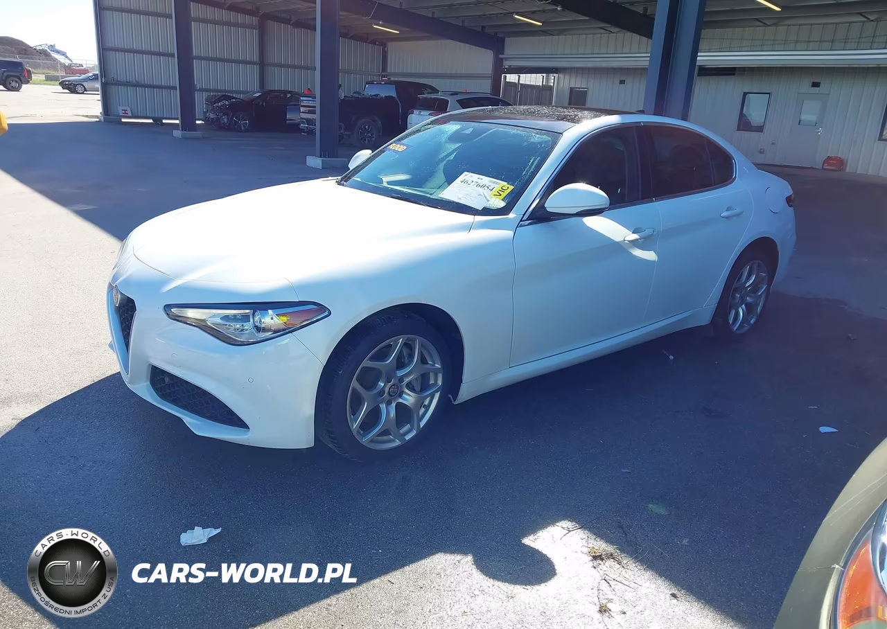 2021 Alfa Romeo Giulia Ti Awd VIN:ZARFANBN8M7648573 - 2