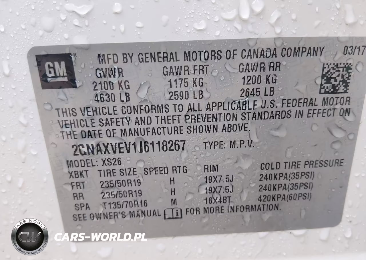 2018 Chevrolet Equinox Premier VIN:2GNAXVEV1J6118267 - 9
