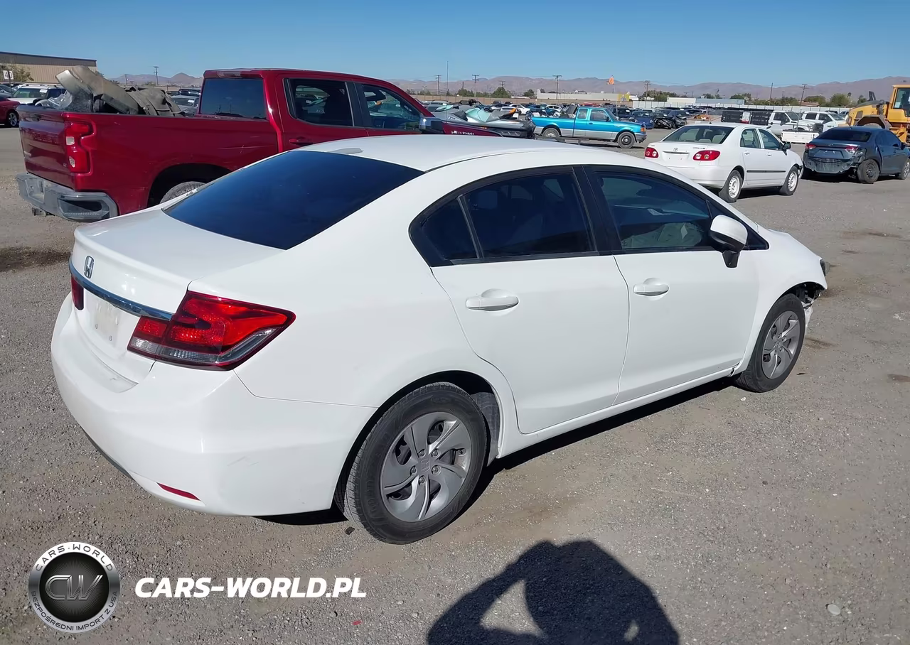 2015 Honda Civic Lx VIN:19XFB2F5XFE248517 - 4