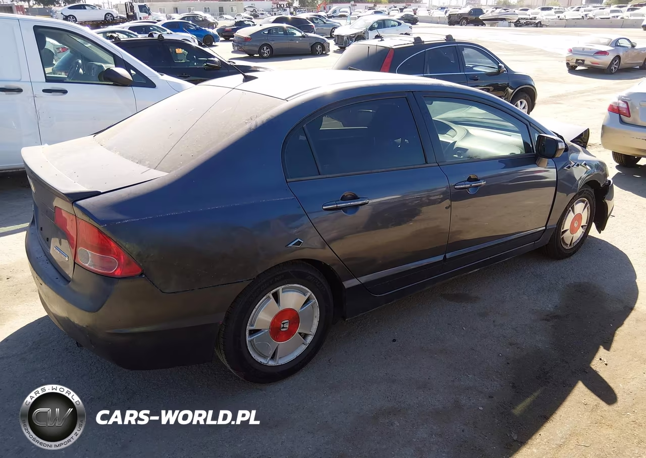 2006 Honda Civic Hybrid VIN:JHMFA36236S029165 - 4