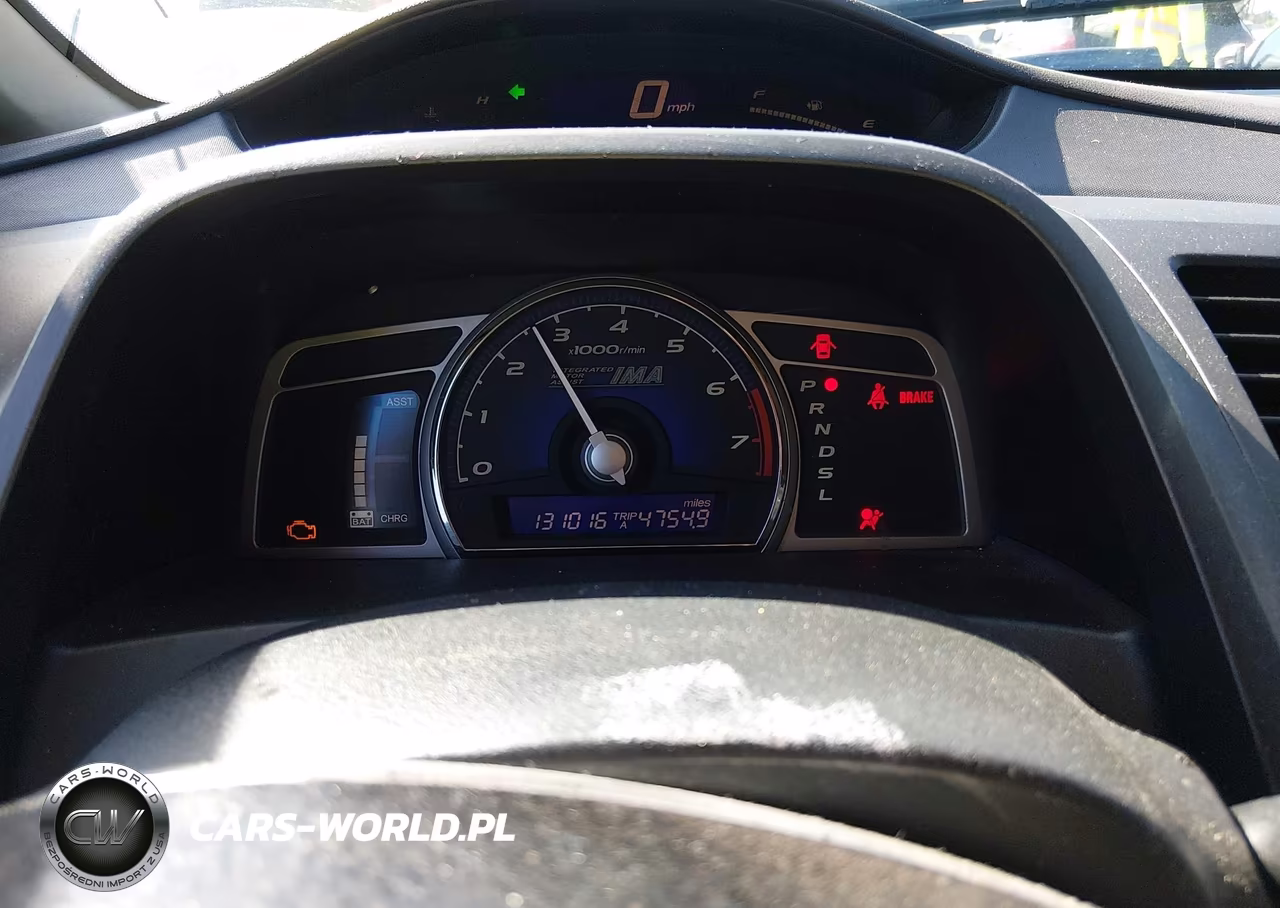 2006 Honda Civic Hybrid VIN:JHMFA36236S029165 - 7
