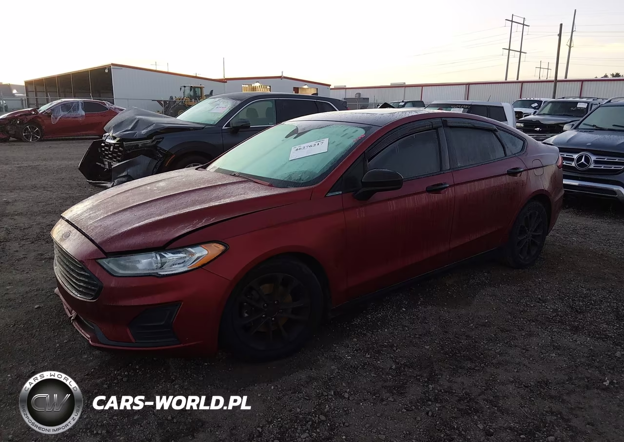2019 Ford Fusion Se VIN:3FA6P0HD7KR213484 - 2