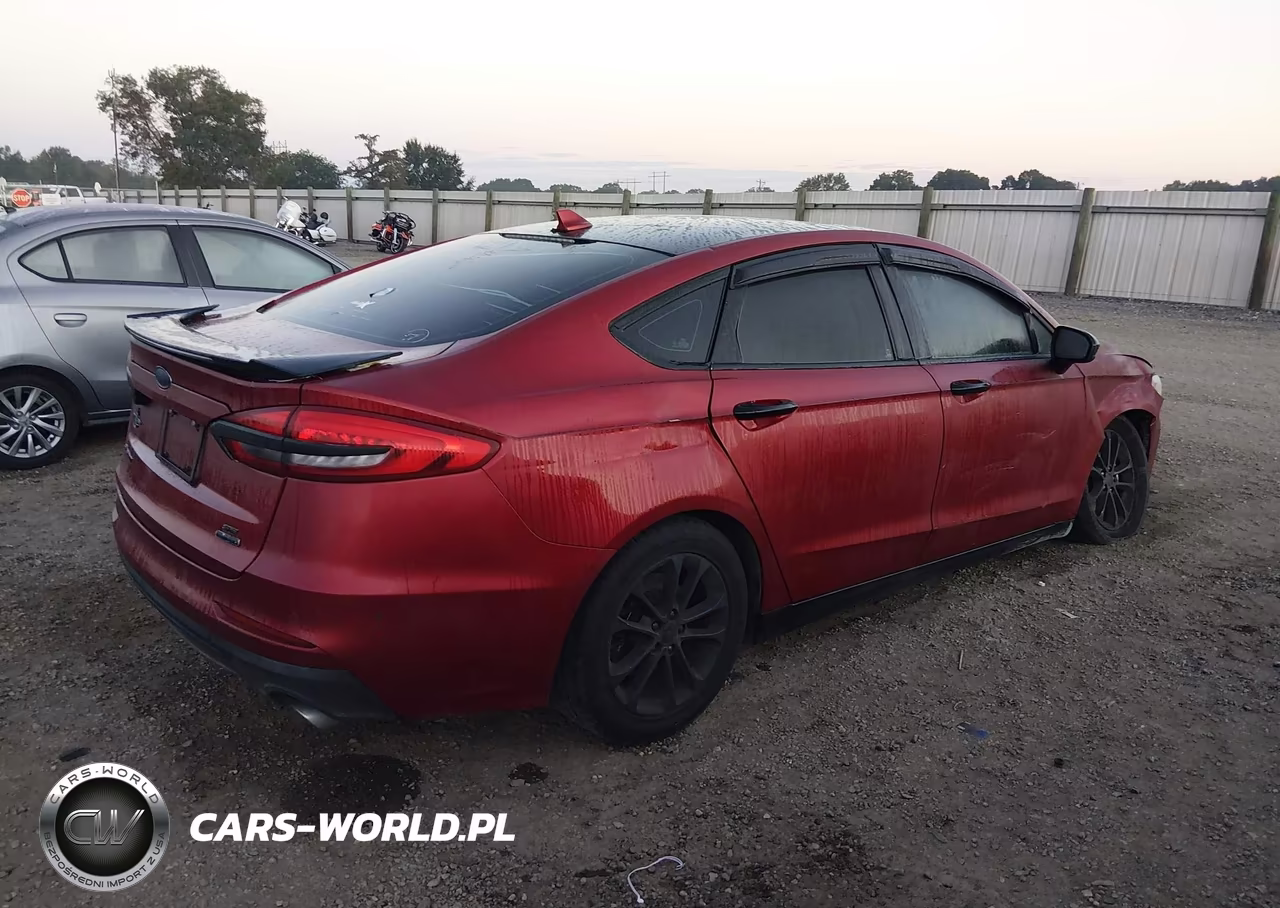 2019 Ford Fusion Se VIN:3FA6P0HD7KR213484 - 4
