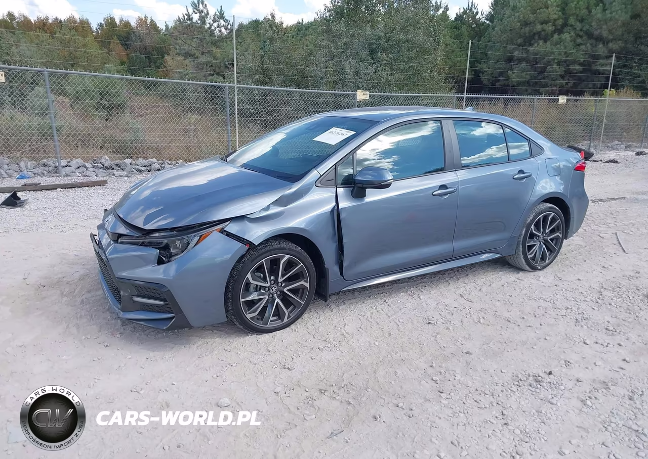 2022 Toyota Corolla Se VIN:5YFS4MCE9NP137155 - 2