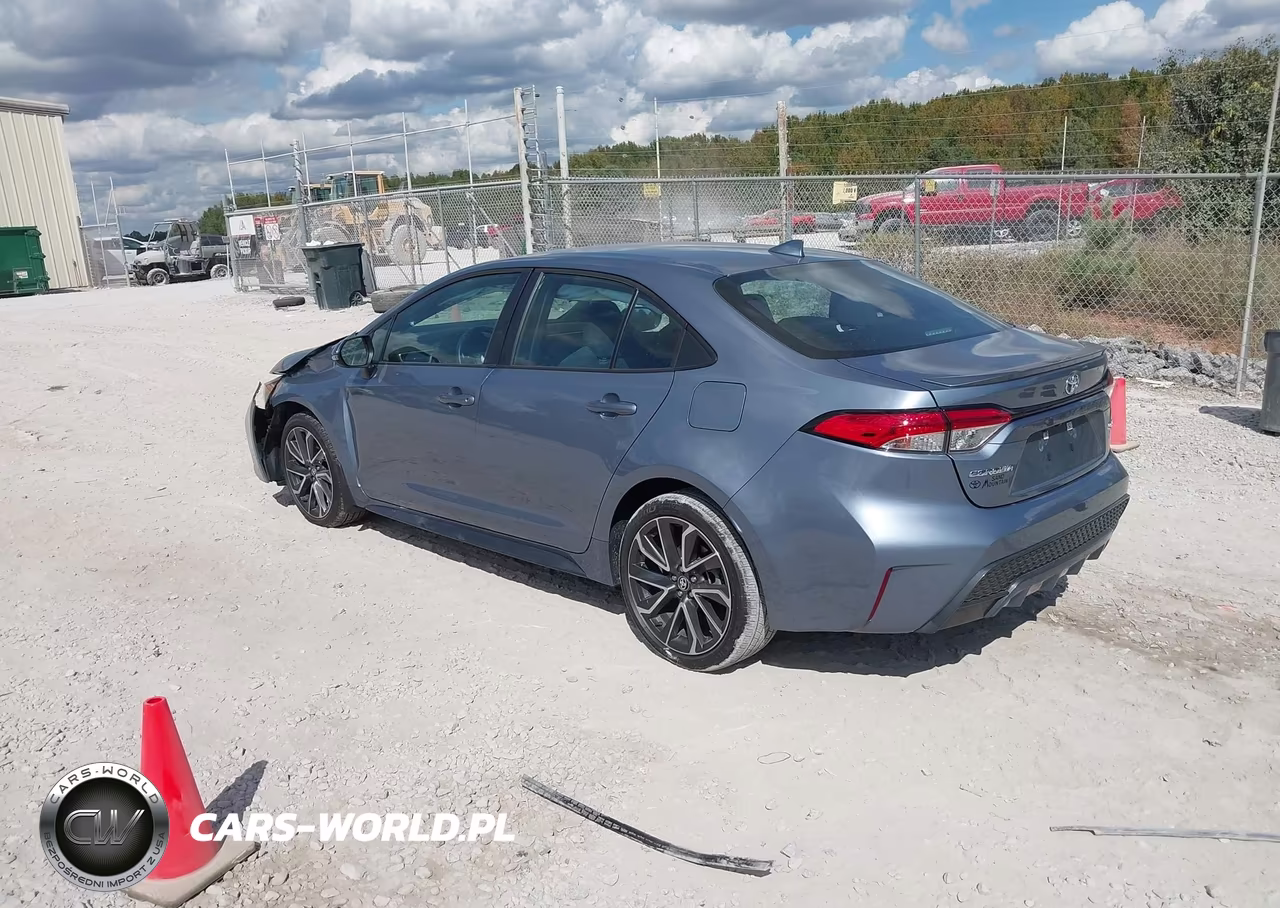 2022 Toyota Corolla Se VIN:5YFS4MCE9NP137155 - 3