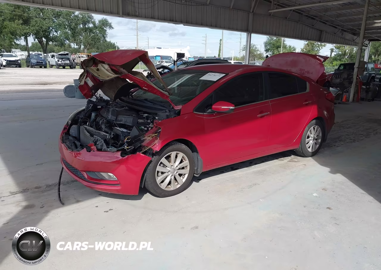 2014 Kia Forte Ex VIN:KNAFX4A8XE5087446 - 2