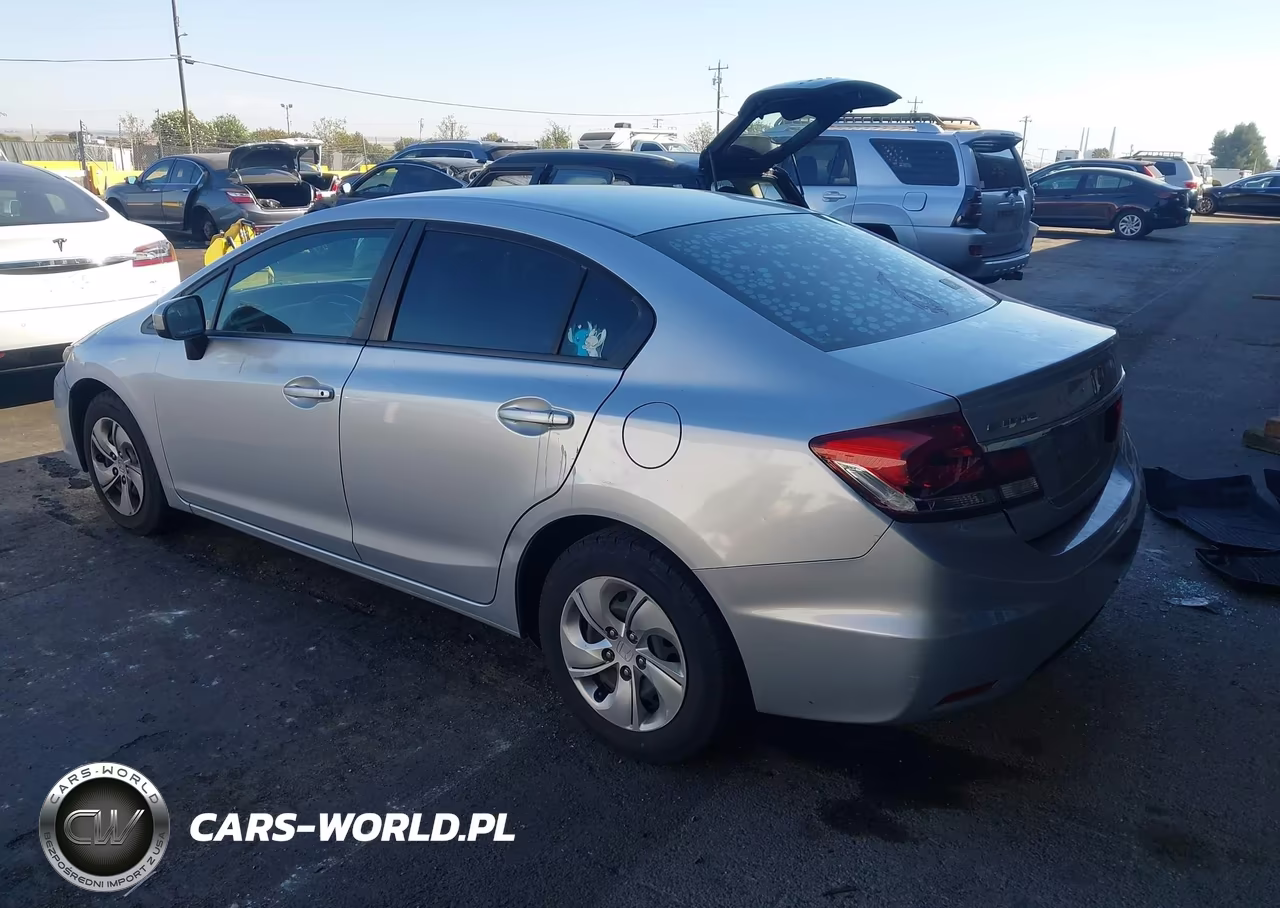2015 Honda Civic Lx VIN:2HGFB2F58FH551138 - 3