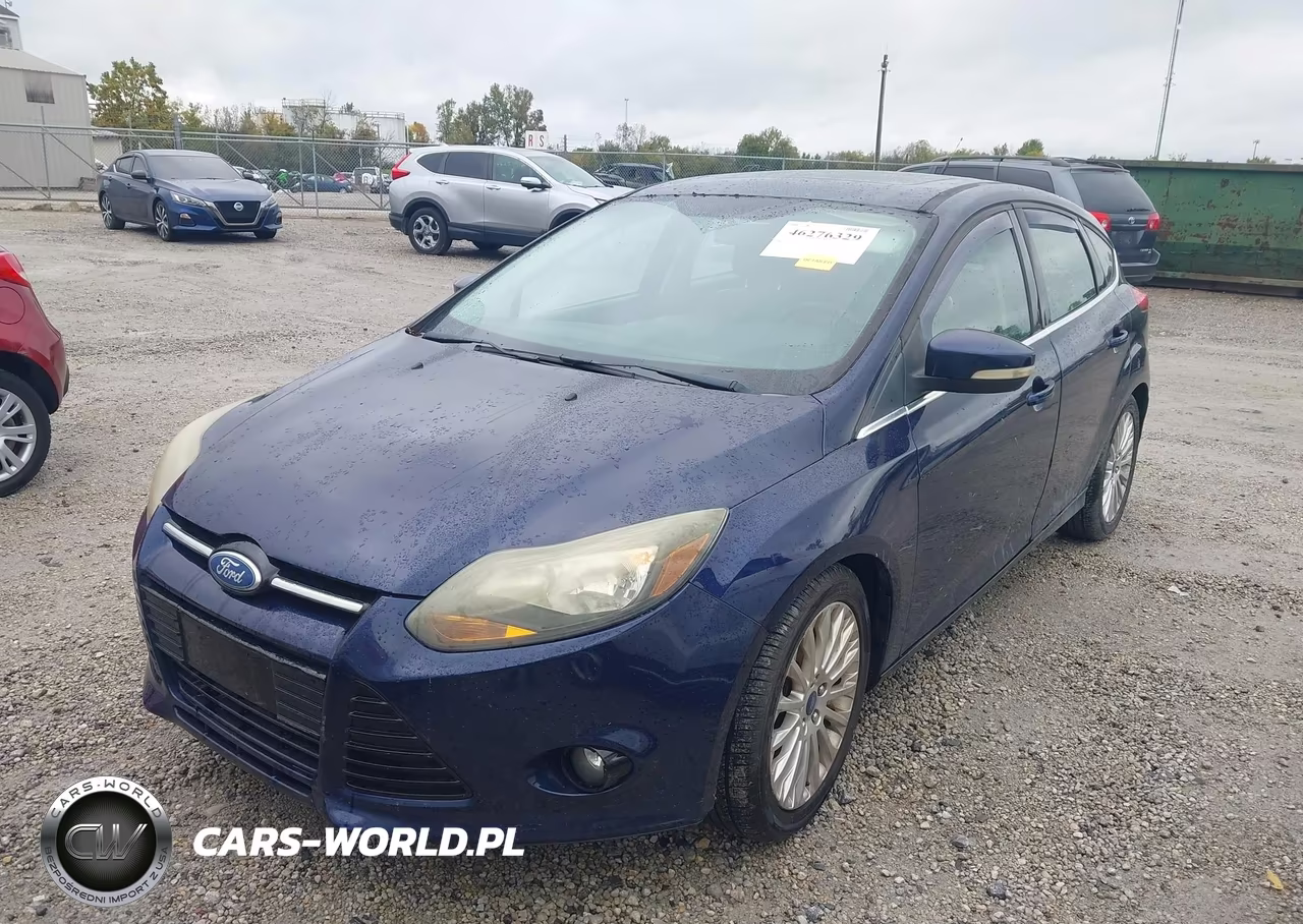 2012 Ford Focus Titanium VIN:1FAHP3N22CL102483 - 2