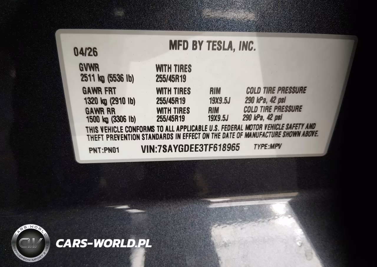 2026 Tesla Model Y All-Wheel Drive-Long Range Launch Series-Premium All-Wheel Drive VIN:7SAYGDEE3TF618965 - 9