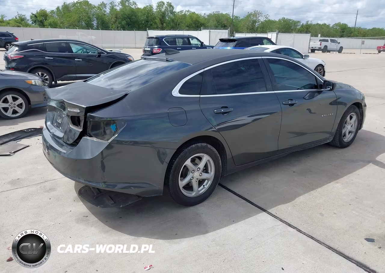 2017 Chevrolet Malibu Ls VIN:1G1ZB5ST9HF221314 - 4