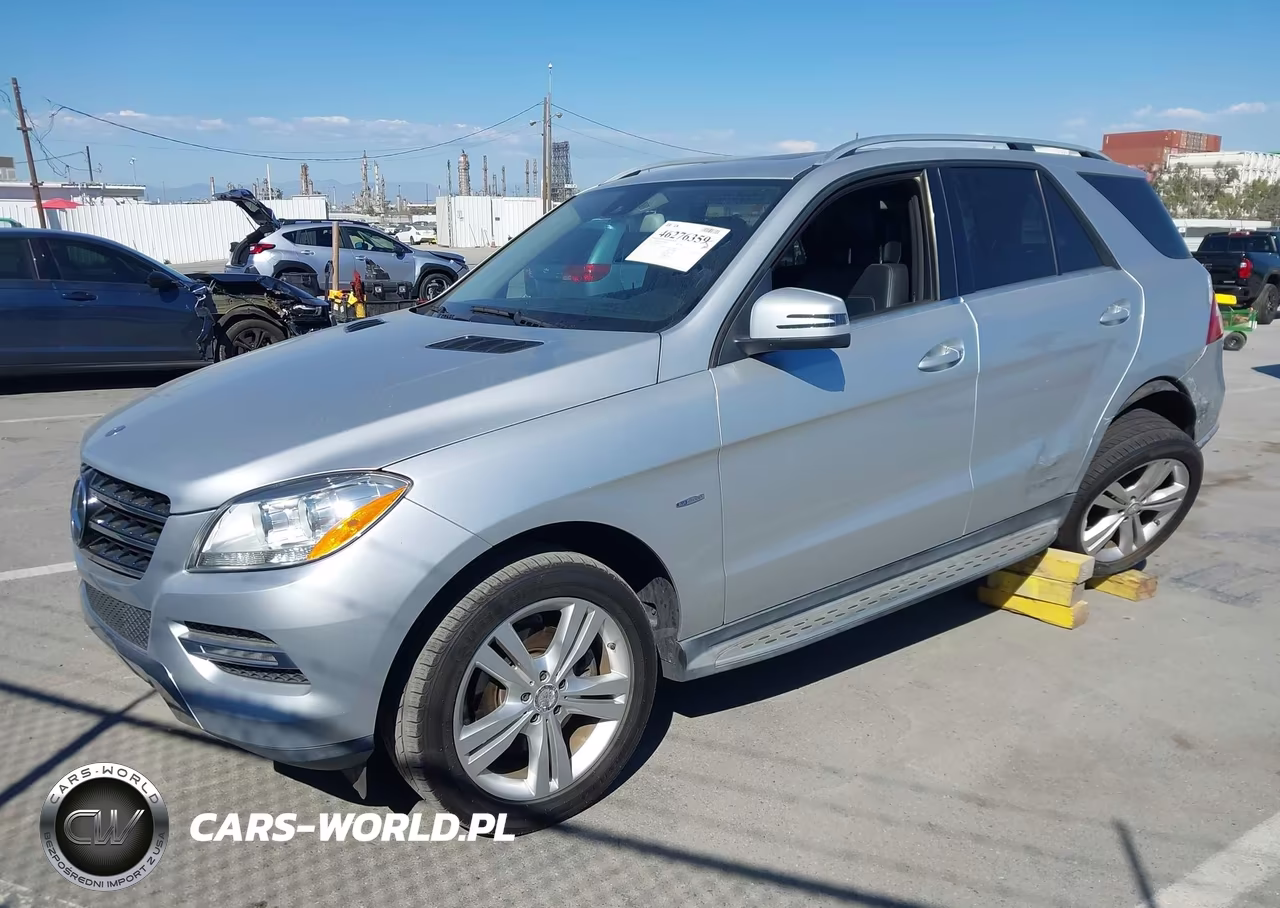 2012 Mercedes-Benz Ml 350 4Matic VIN:4JGDA5HBXCA037343 - 2