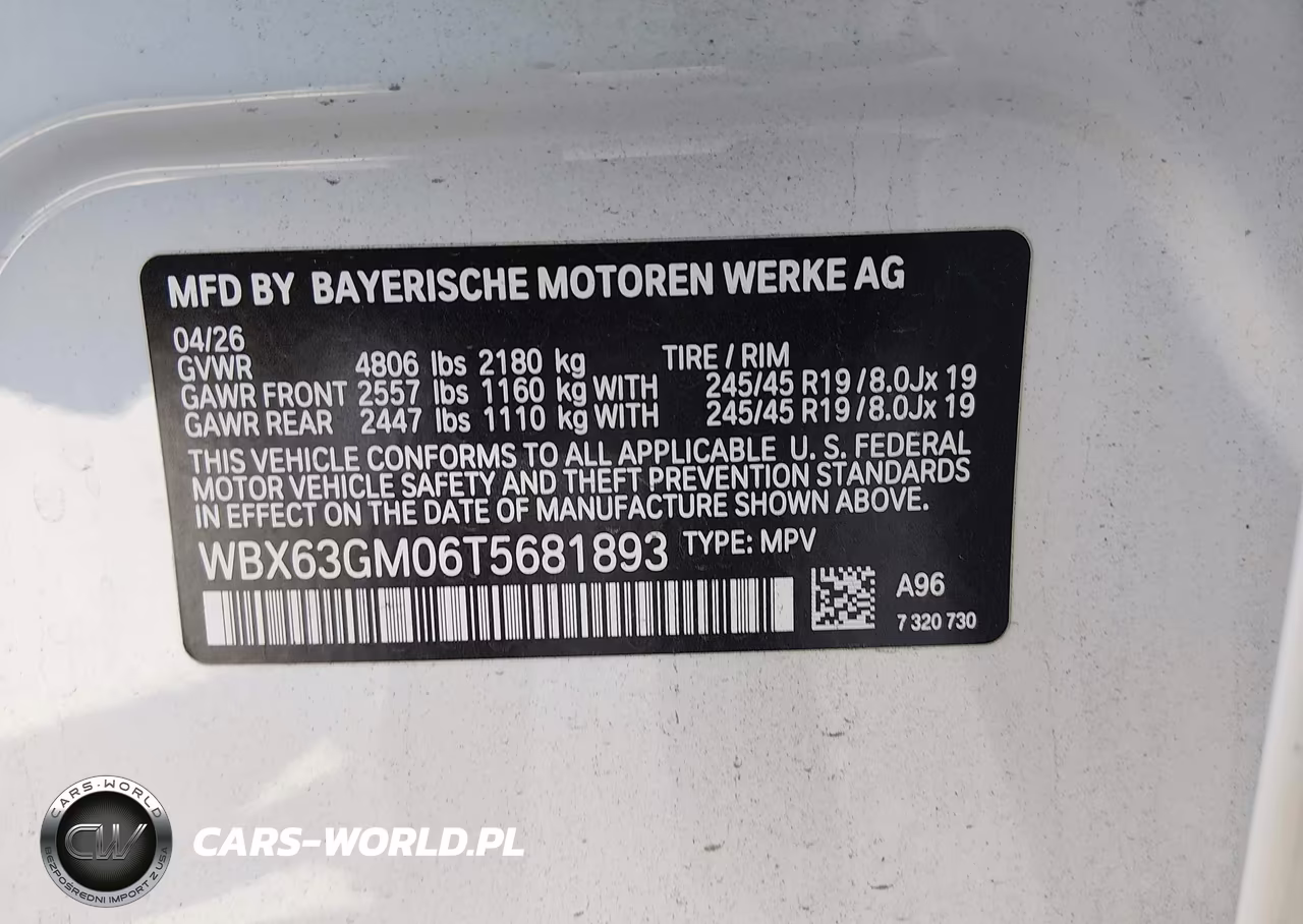 2026 BMW X2 xDrive28I VIN:WBX63GM06T5681893 - 9