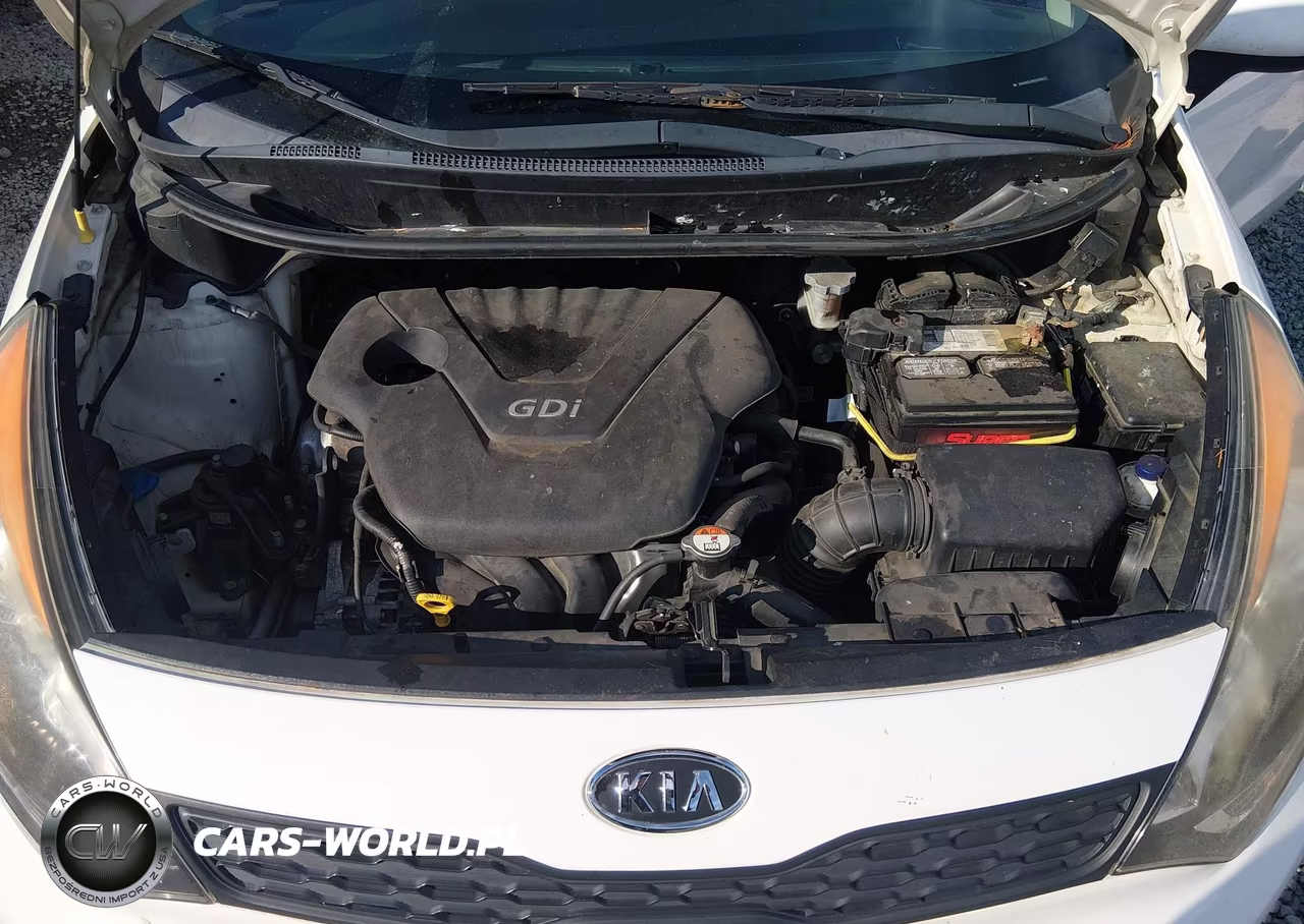 2012 Kia Rio Lx VIN:KNADM5A39C6090422 - 10