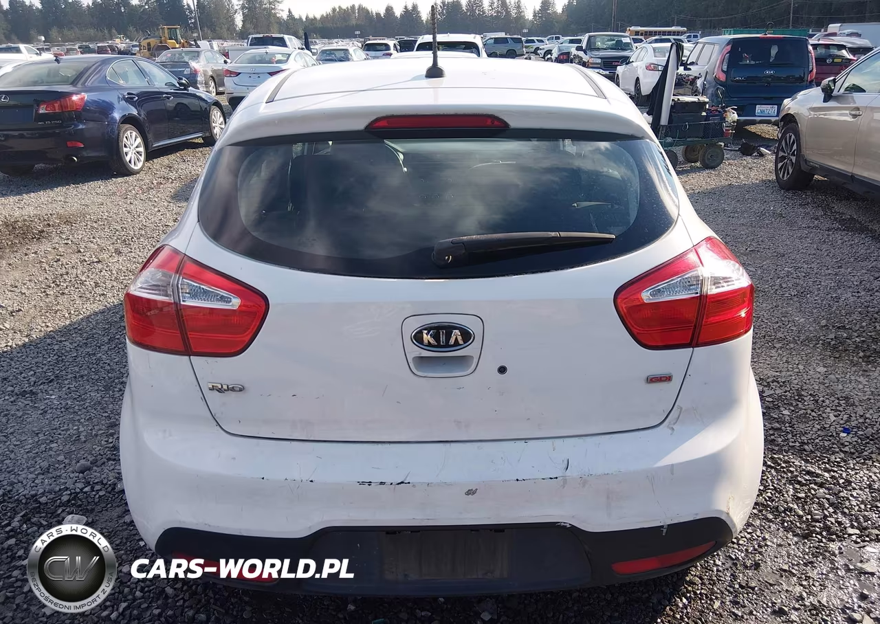 2012 Kia Rio Lx VIN:KNADM5A39C6090422 - 16