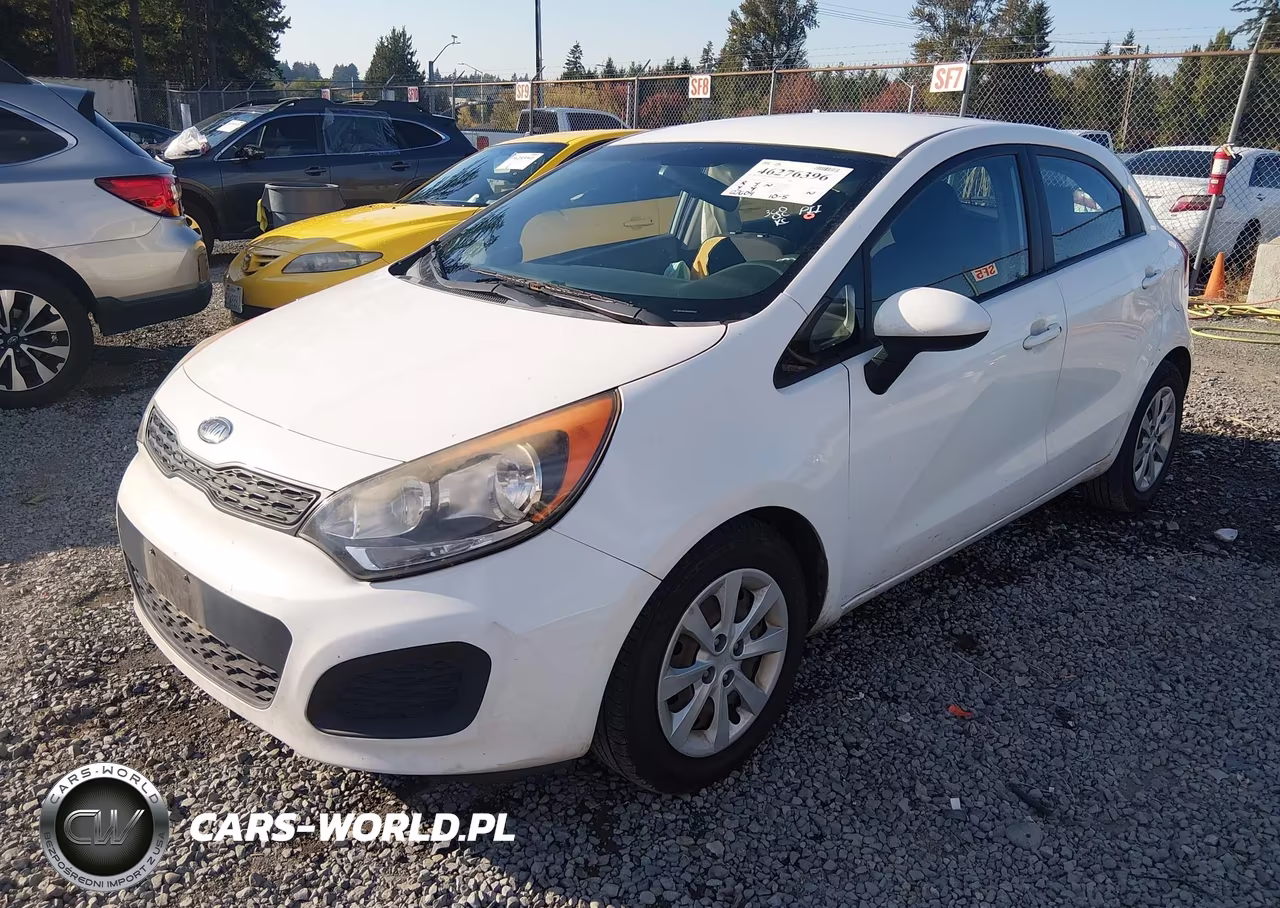 2012 Kia Rio Lx VIN:KNADM5A39C6090422 - 2