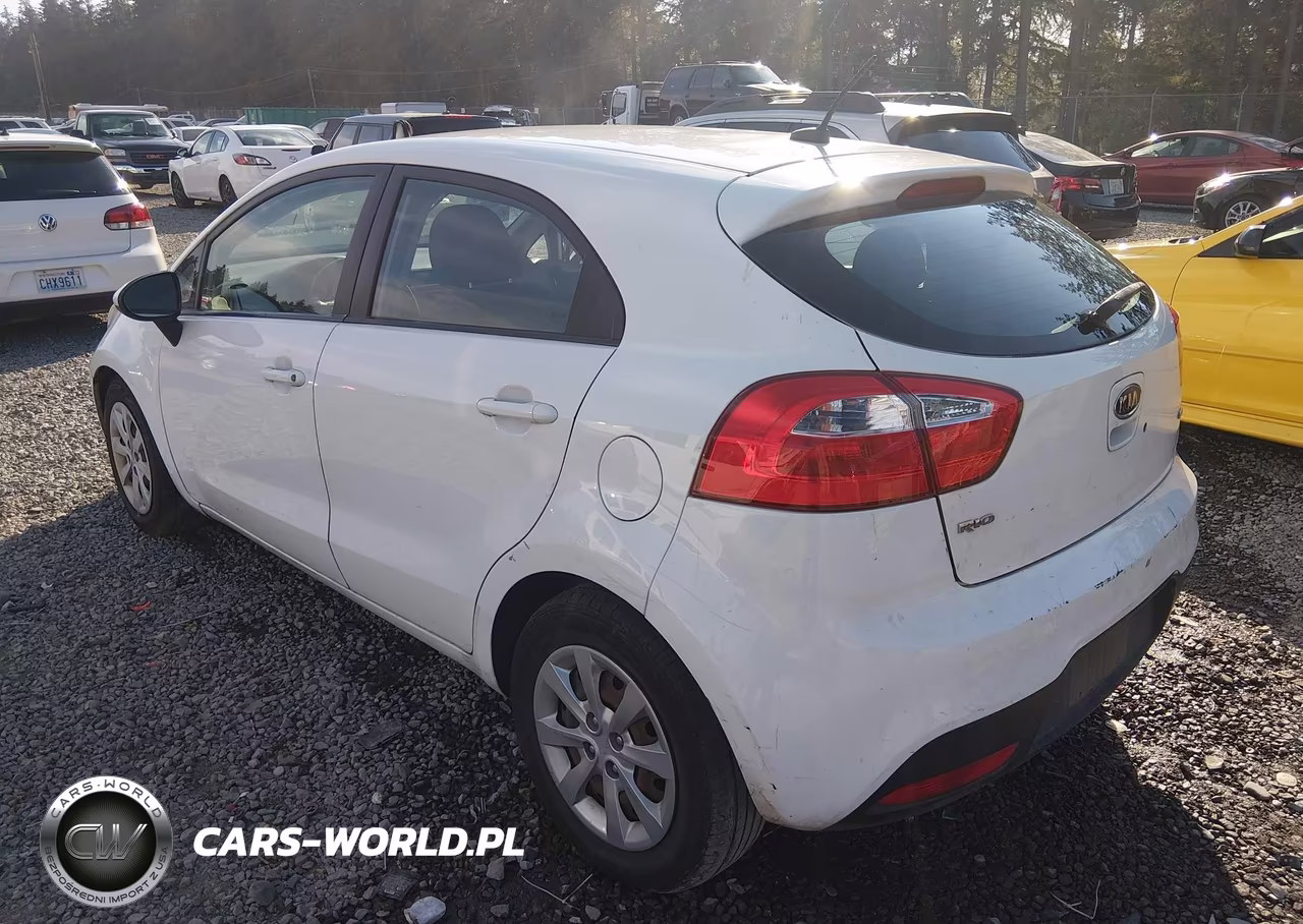 2012 Kia Rio Lx VIN:KNADM5A39C6090422 - 3