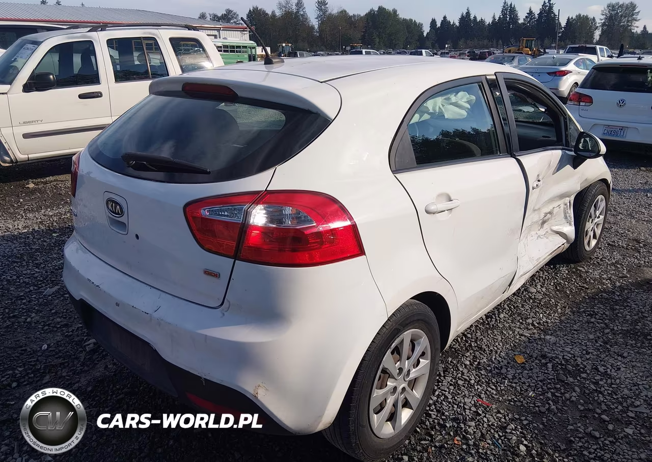 2012 Kia Rio Lx VIN:KNADM5A39C6090422 - 4