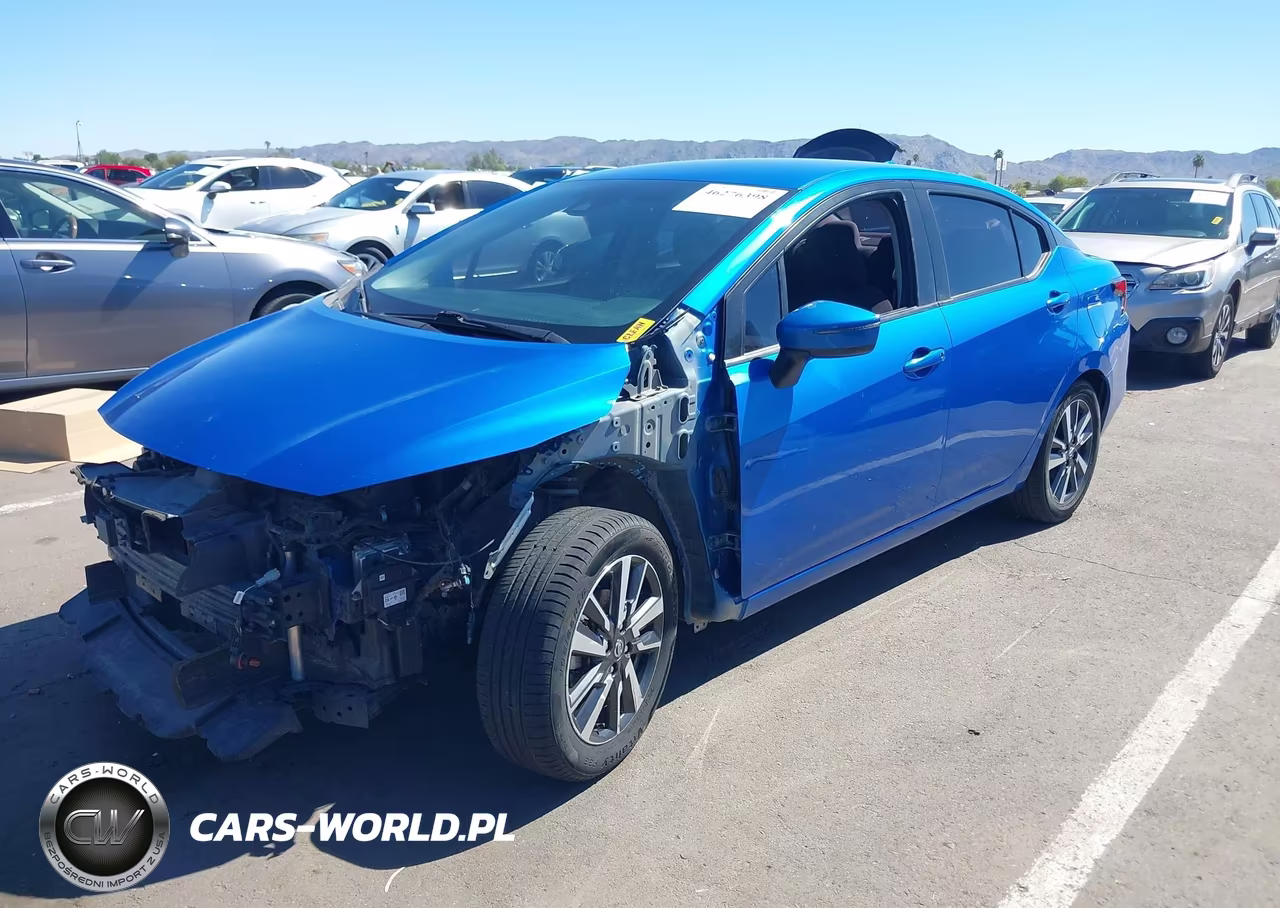 2021 Nissan Versa Sv Xtronic Cvt VIN:3N1CN8EV8ML840458 - 2
