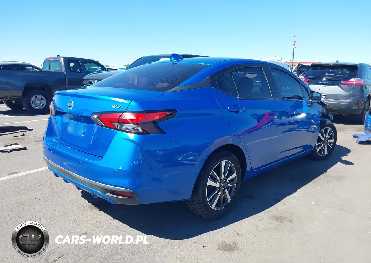 2021 Nissan Versa Sv Xtronic Cvt VIN:3N1CN8EV8ML840458 - 4