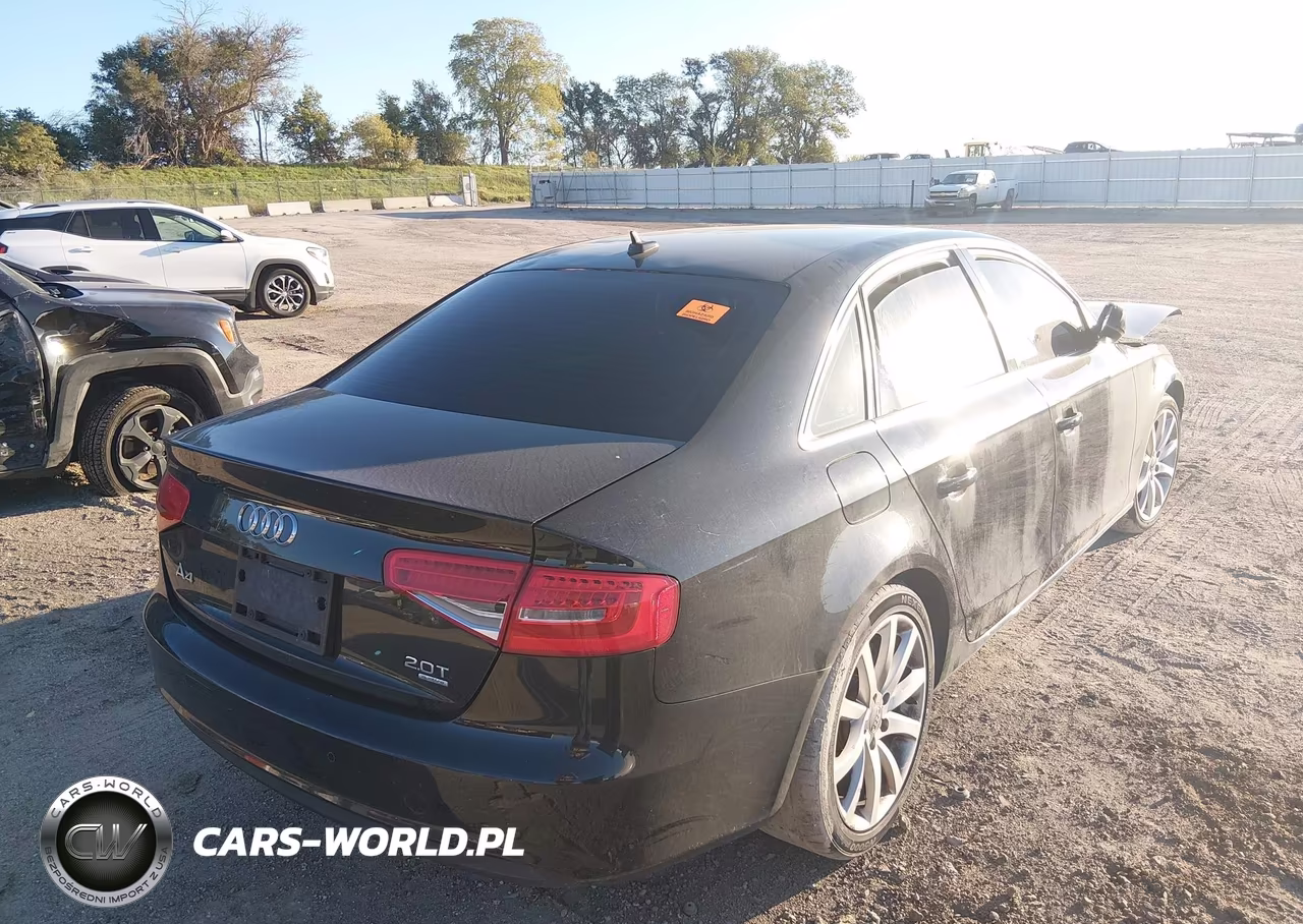 2013 Audi A4 2.0T Premium VIN:WAUFFAFL6DN035499 - 4