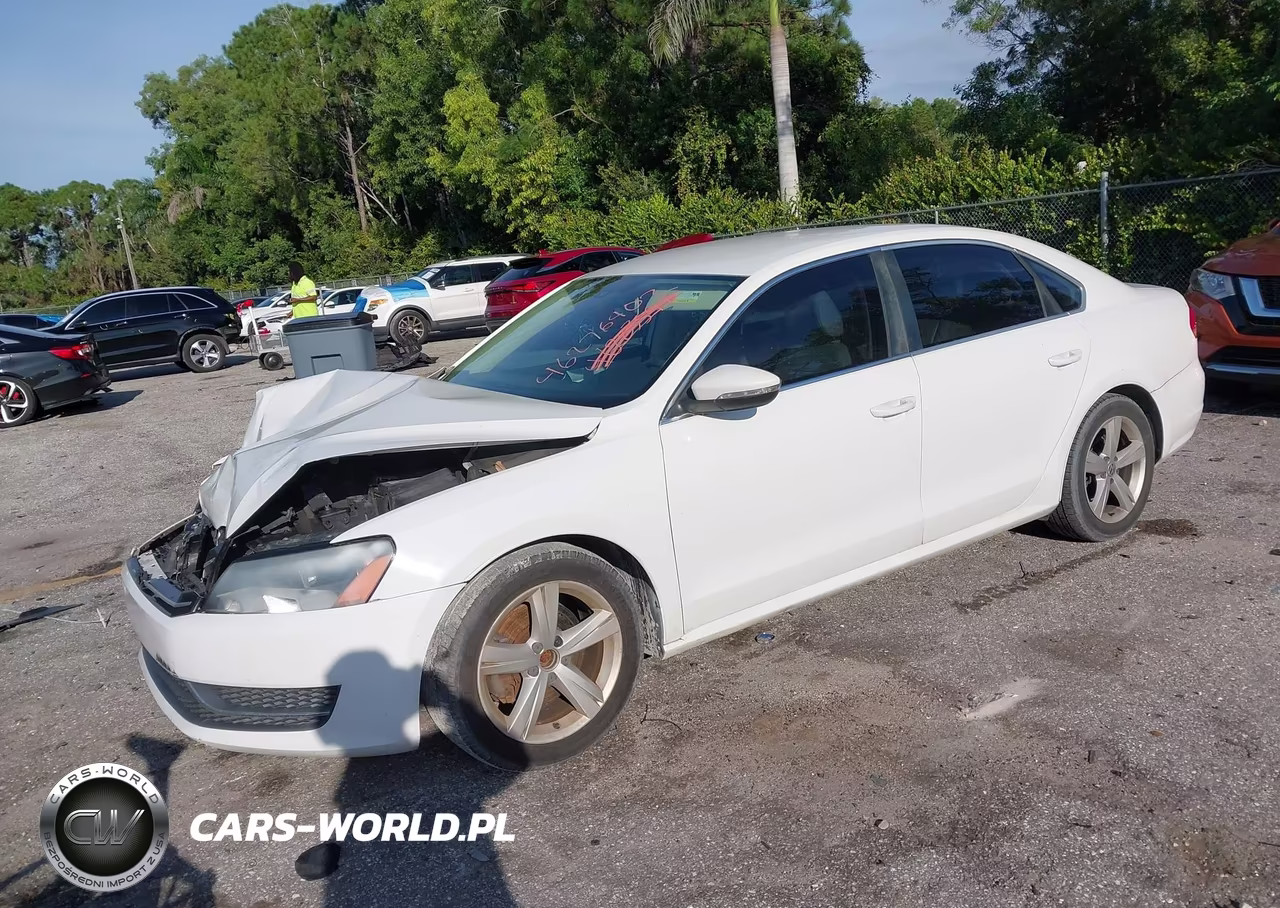 2012 Volkswagen Passat 2.5L Se VIN:1VWBH7A35CC084948 - 2
