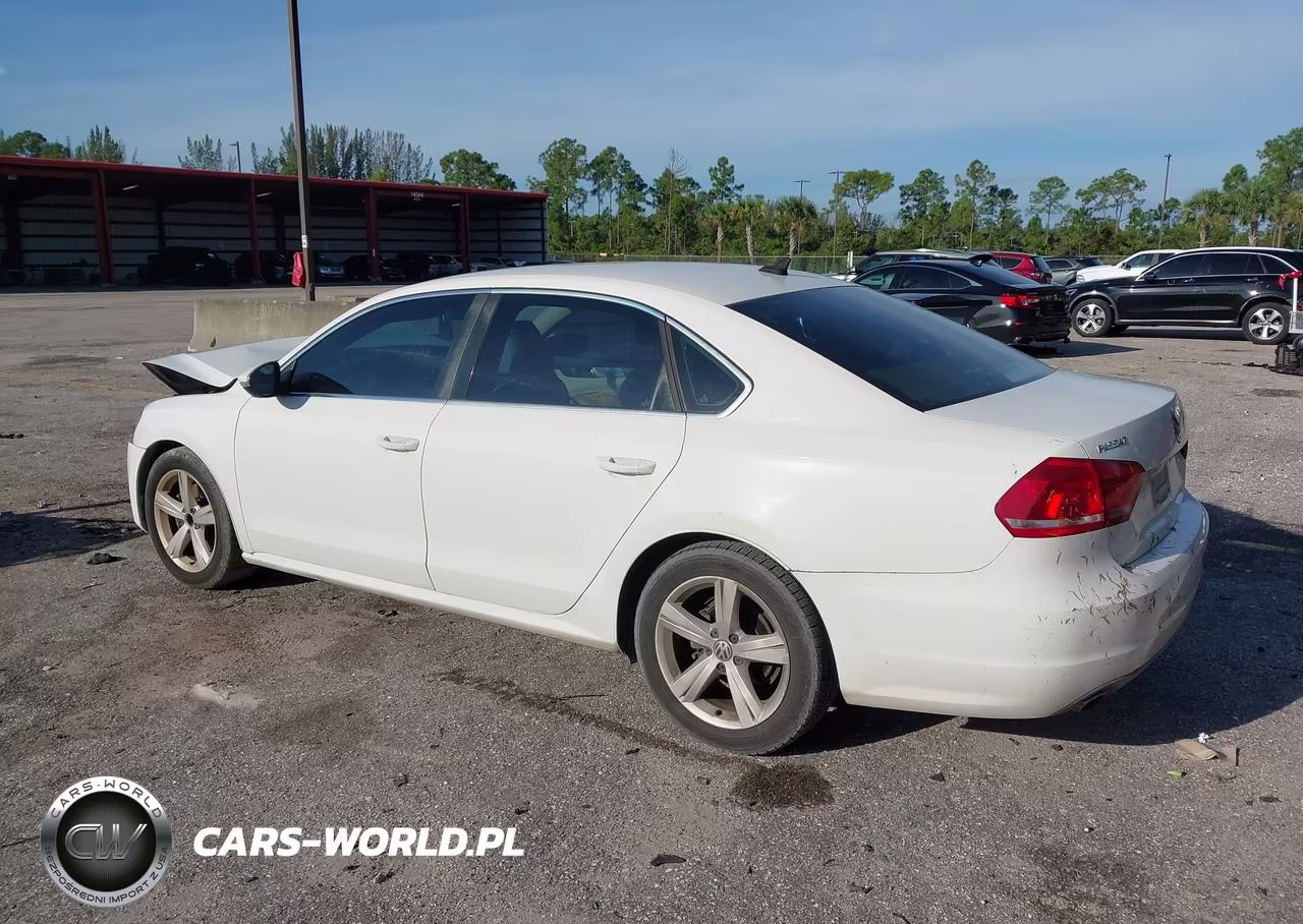 2012 Volkswagen Passat 2.5L Se VIN:1VWBH7A35CC084948 - 3