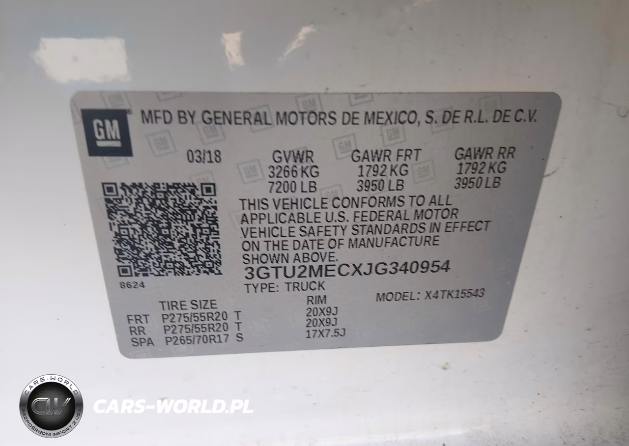 2018 GMC Sierra 1500 Sle VIN:3GTU2MECXJG340954 - 9