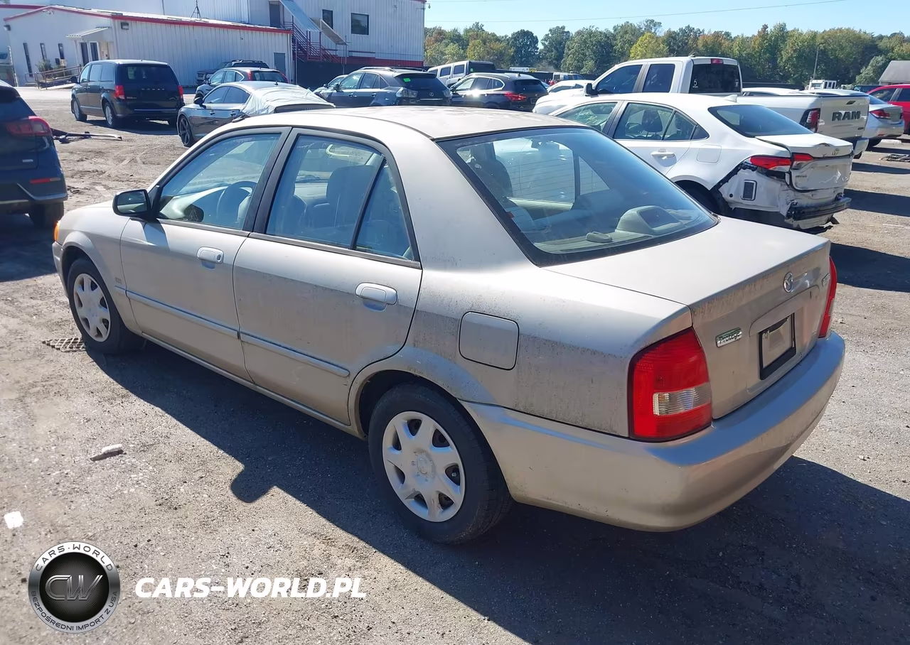 2000 Mazda Protege Dx-Lx VIN:JM1BJ2248Y0257792 - 3