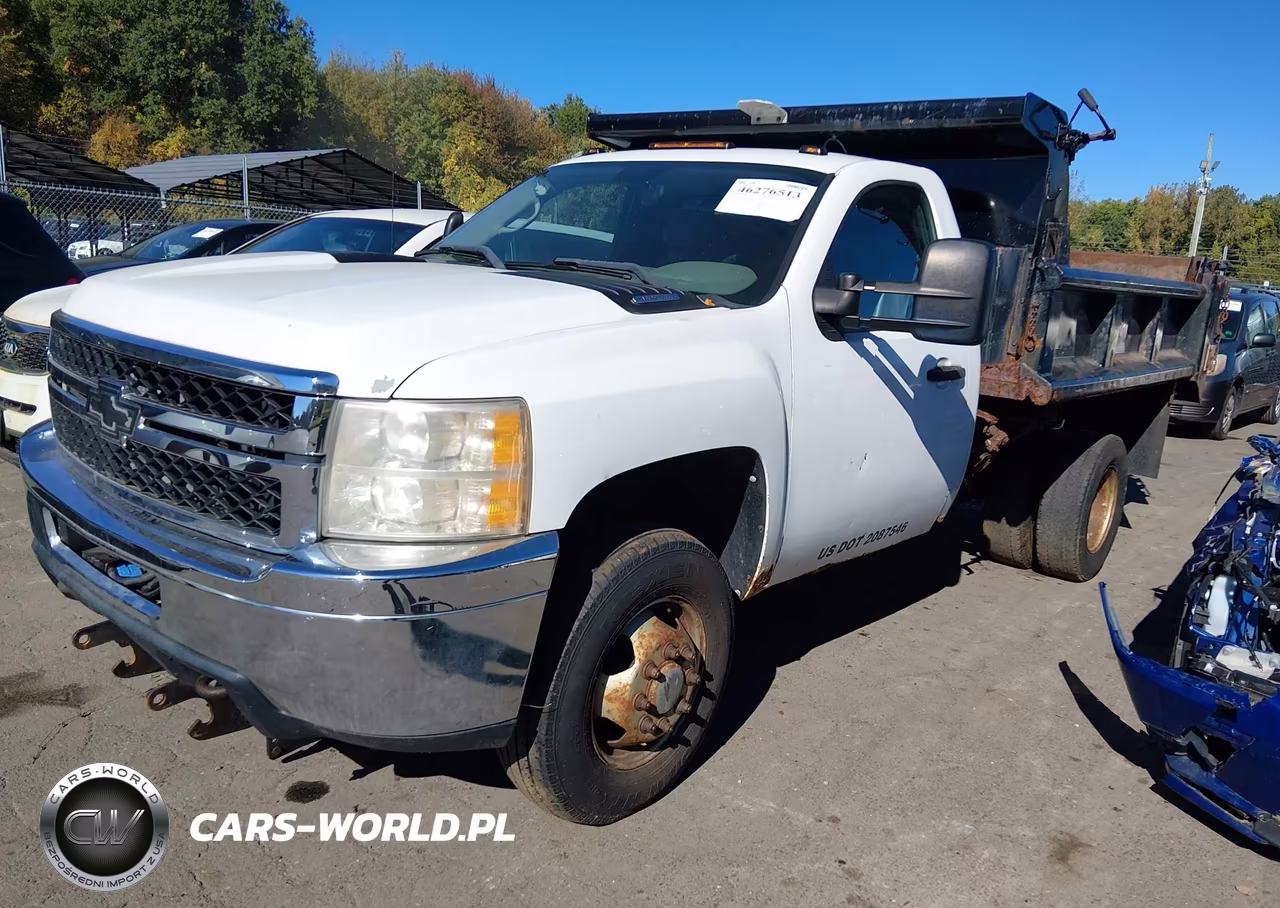 2011 Chevrolet Silverado 3500Hd Chassis Work Truck VIN:1GB3KZCG1BF123699 - 2