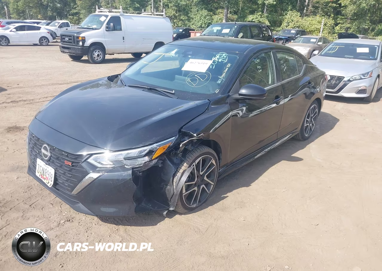 2025 Nissan Sentra Sr VIN:3N1AB8DV4SY299328 - 2