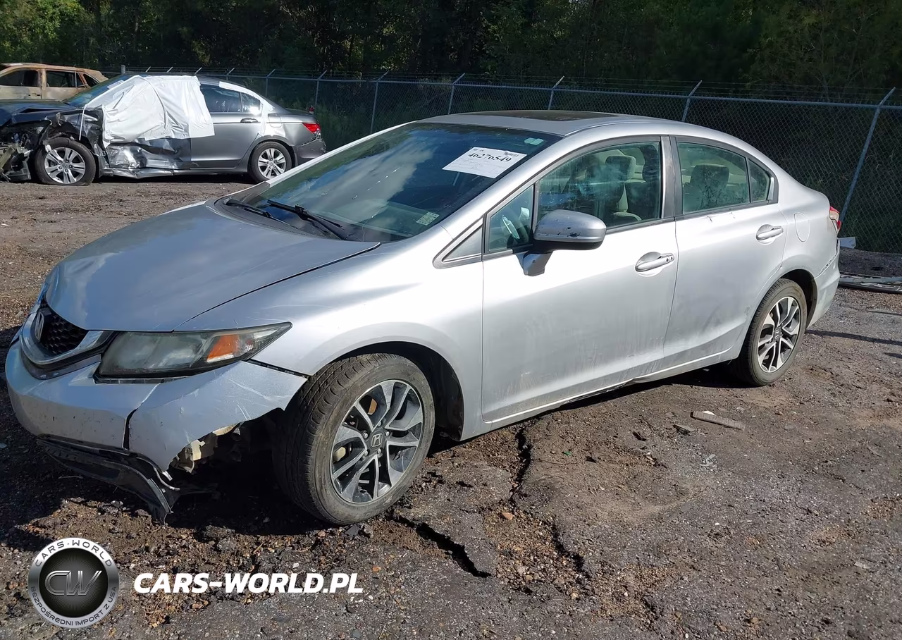 2014 Honda Civic Ex VIN:19XFB2F83EE021758 - 2