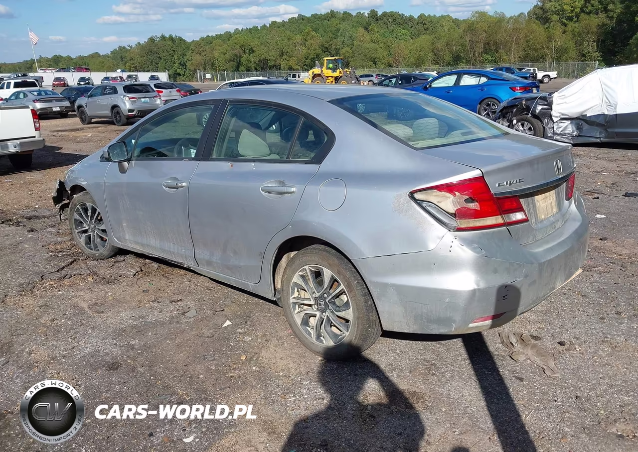 2014 Honda Civic Ex VIN:19XFB2F83EE021758 - 3