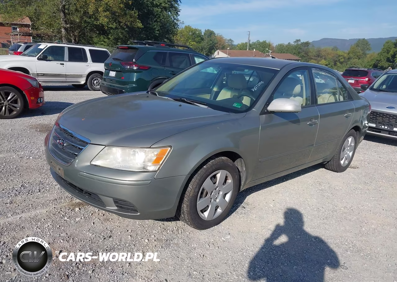 2009 Hyundai Sonata Gls VIN:5NPET46C39H484297 - 2