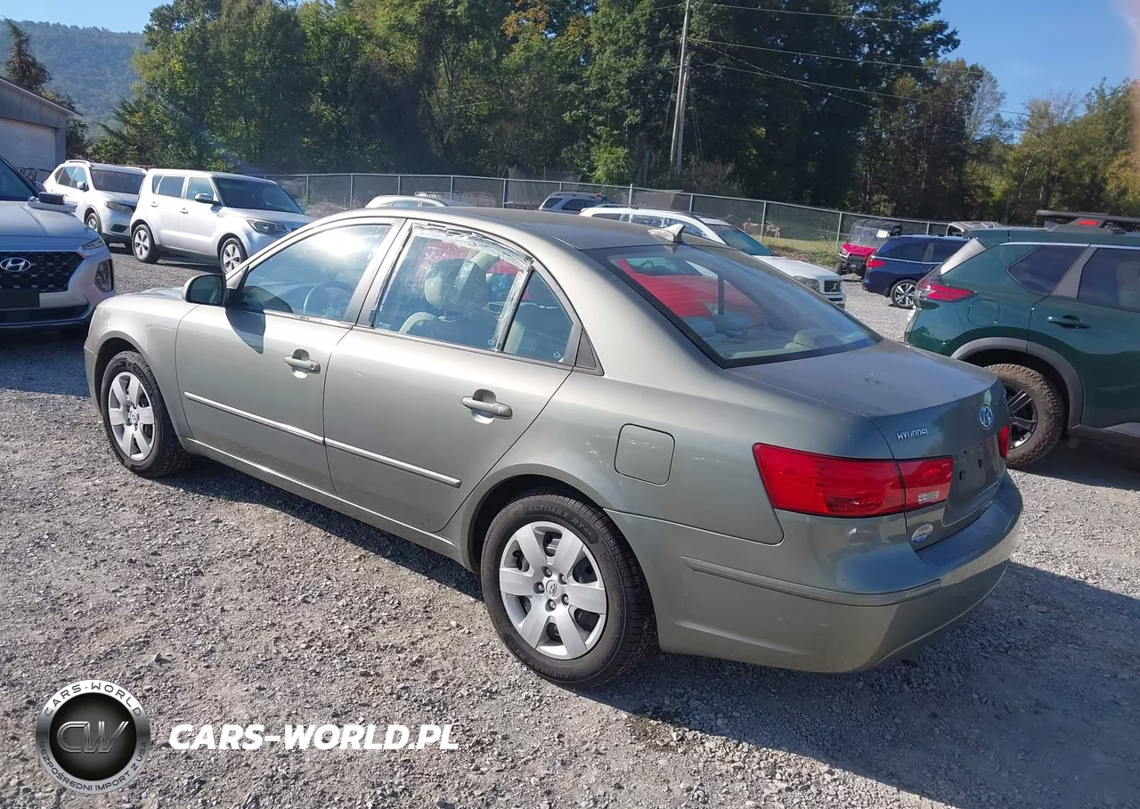 2009 Hyundai Sonata Gls VIN:5NPET46C39H484297 - 3