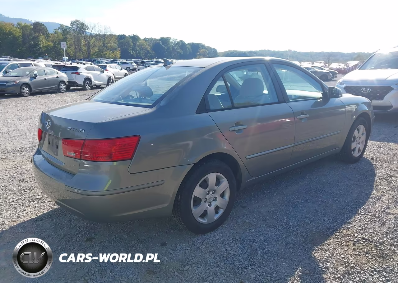 2009 Hyundai Sonata Gls VIN:5NPET46C39H484297 - 4