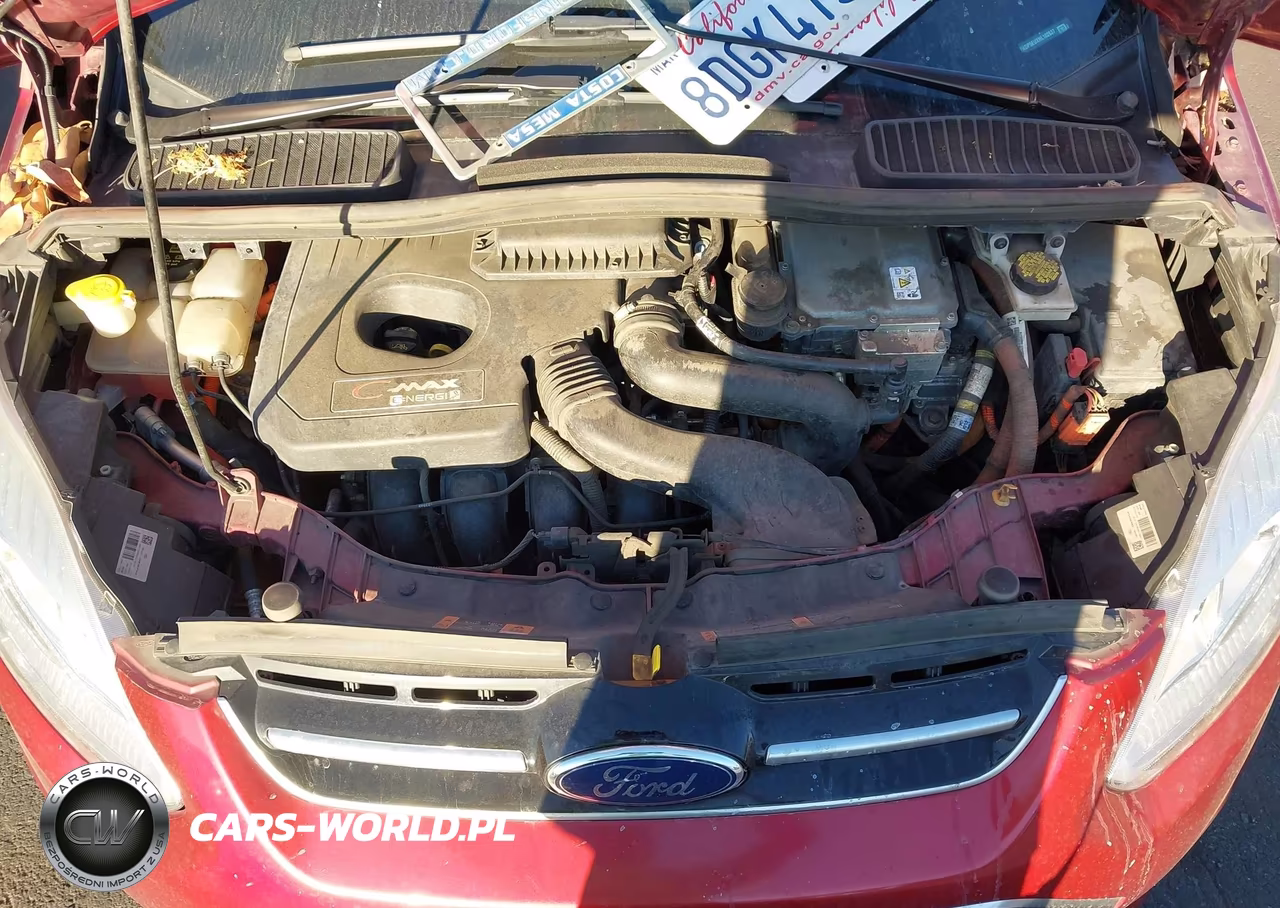 2017 Ford C-Max Energi Se VIN:1FADP5EUXHL102637 - 10
