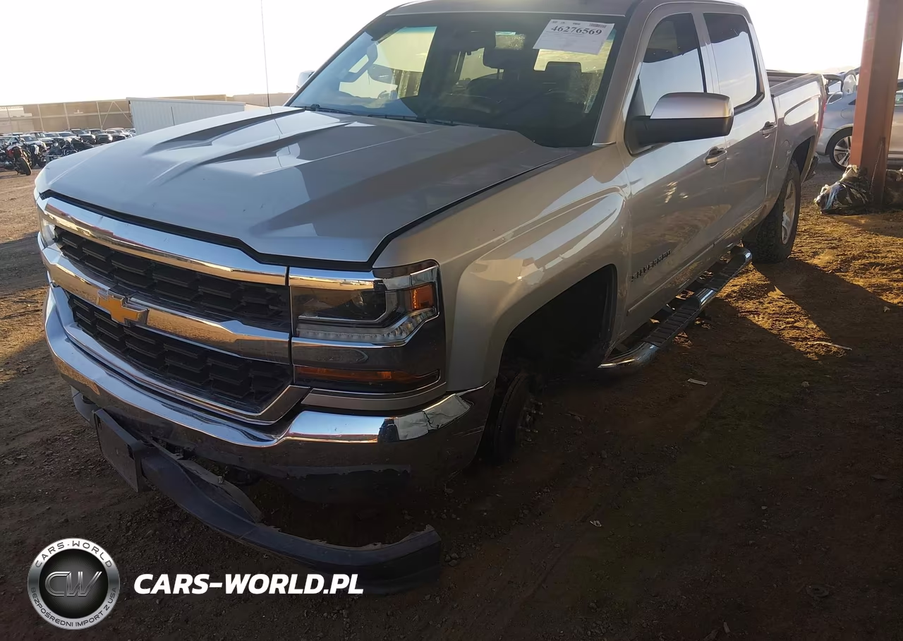 2018 Chevrolet Silverado 1500 1Lt VIN:3GCUKRECXJG128150 - 2