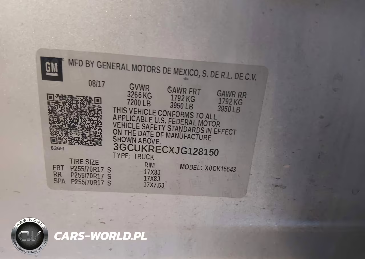 2018 Chevrolet Silverado 1500 1Lt VIN:3GCUKRECXJG128150 - 9