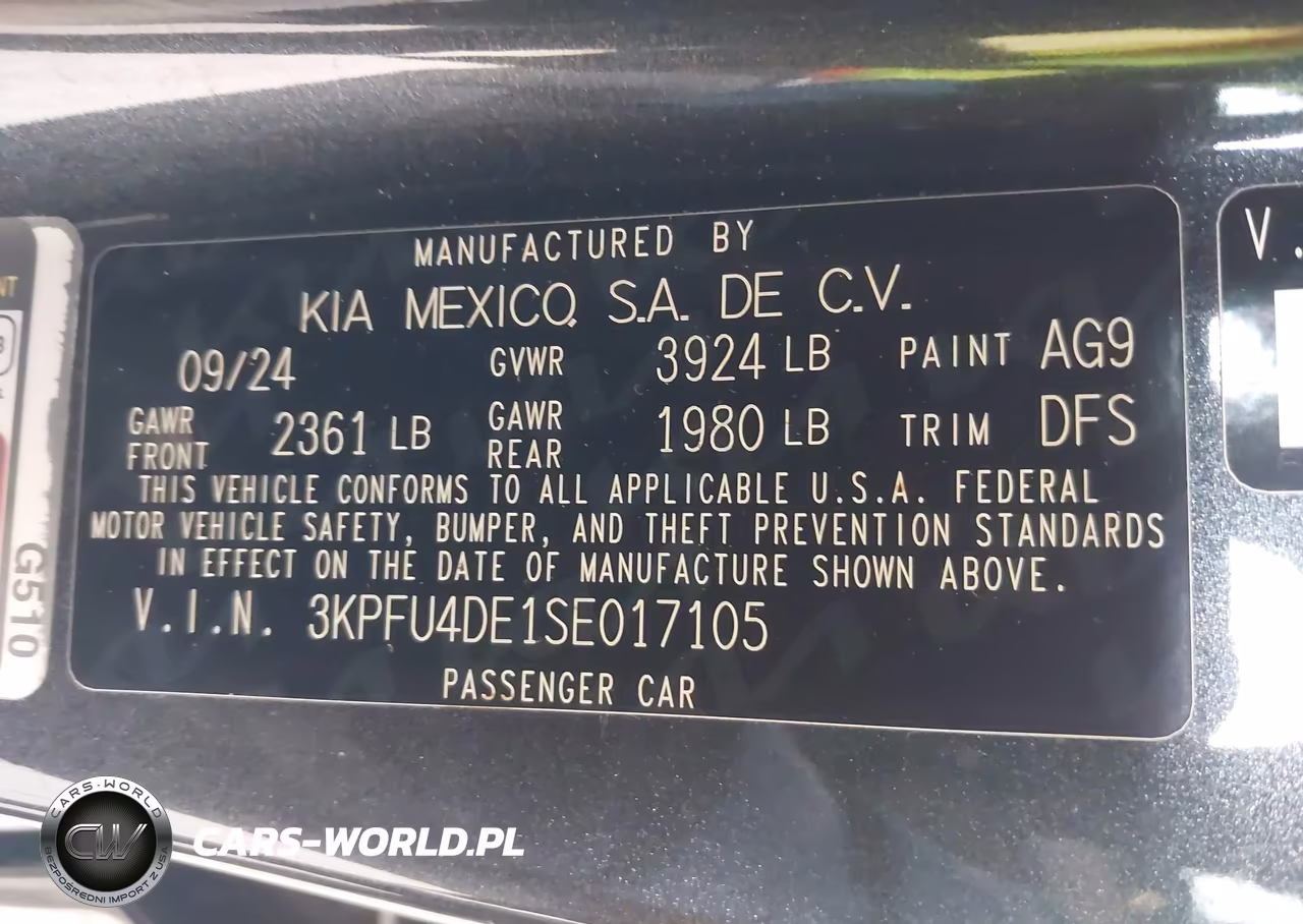 2025 Kia K4 Ex VIN:3KPFU4DE1SE017105 - 9
